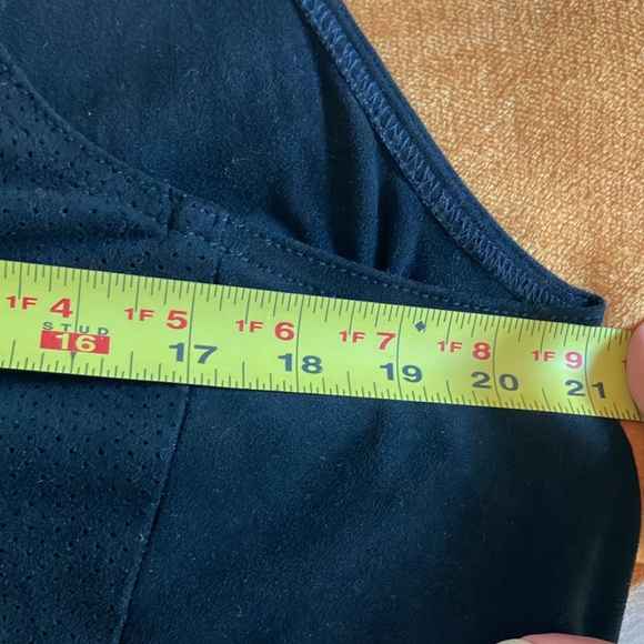 Jolt black faux suede  Fringe Vest - Picture 4 of 4